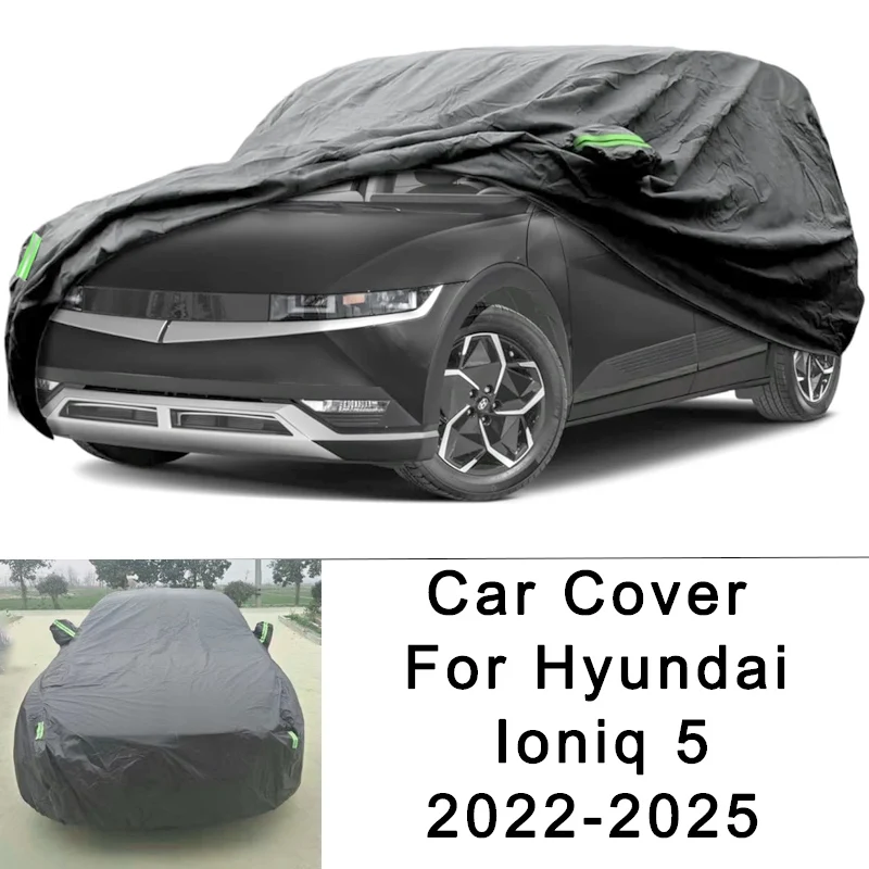 

Наружный автомобильный чехол на заказ для Hyundai Ioniq 5 2022-2025, водонепроницаемый, всепогодный, для автомобильной защиты от дождя, снега и солнца