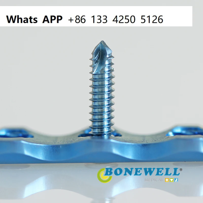 10pcs  Animal ALPS titanium alloy B1.6mm locking self  screw