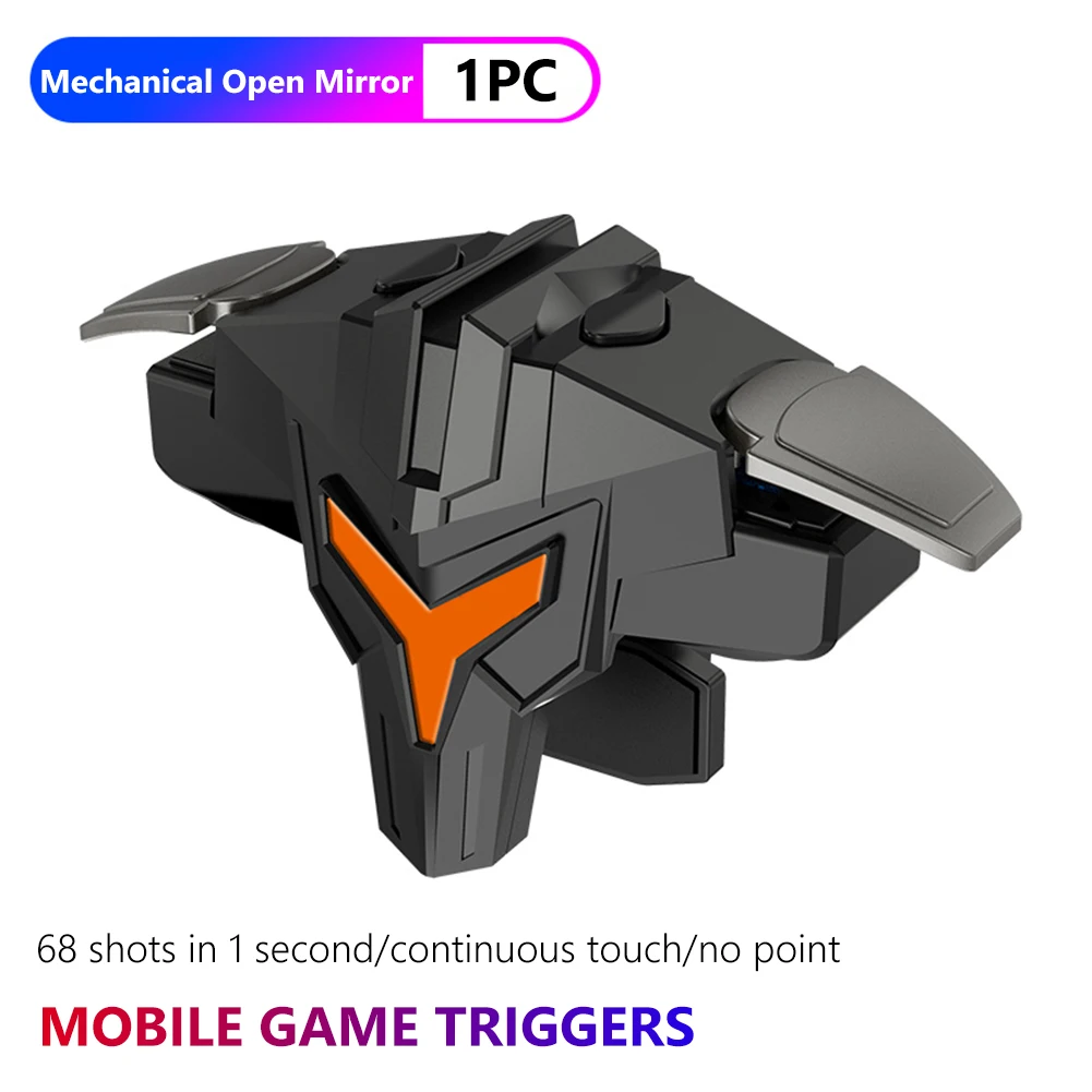 A1 Handy-Spiel Trigger für PUBG Telefon Gaming Controller Gamepad Joystick Ziel Schießen Löst 4 Finger für PUBG Handy