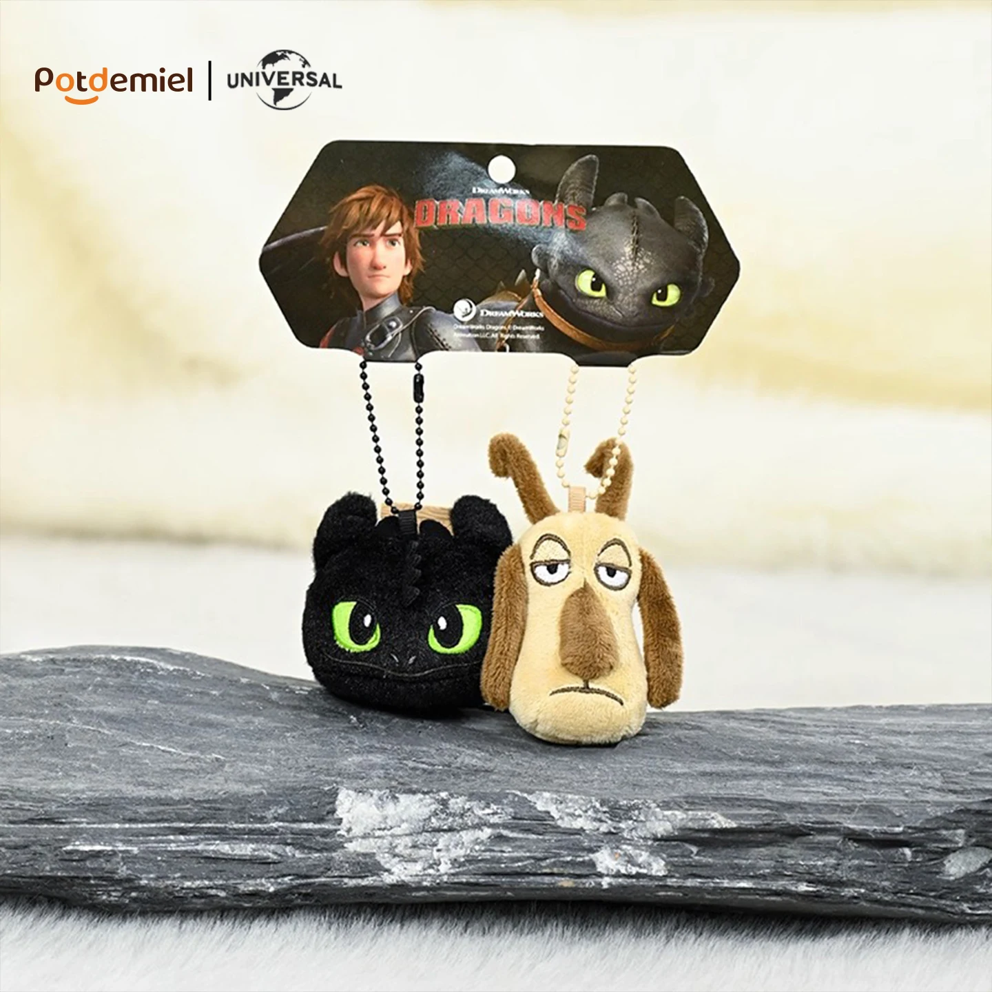 

Genuine How to Train Your Dragon Night Fury Cute Toothless Kawaii Plush Stuffed Toys Doll Anime Keychain Pendant Christmas Gift
