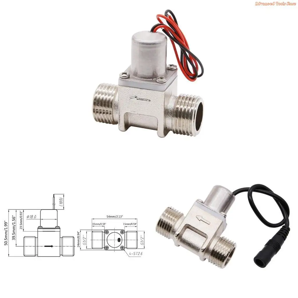Power-saving Solenoid 2 Thread Flushing for Bathroom Metal W91B