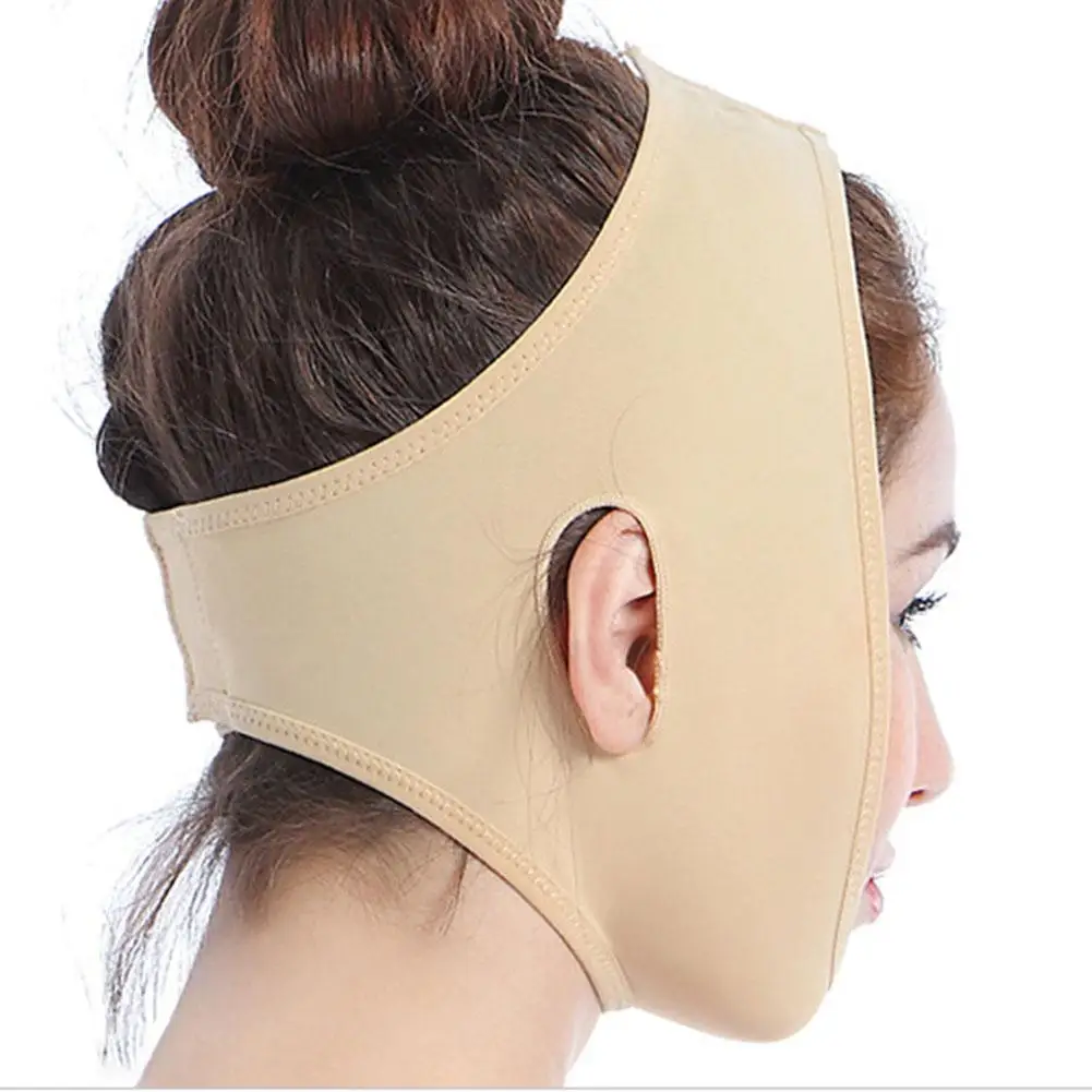 Bandage amincissant réutilisable pour le visage, ceinture en V, lifting du ruisseau et des joues, sangle de massage facial pour les soins de la peau, outil de beauté