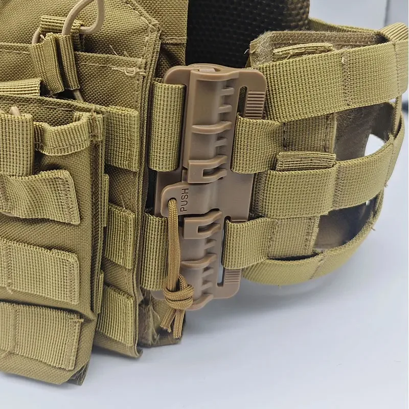 New Quick Release Buckle Tactical Vest JPC Triple Magazine Pouch Hunting Molle Plate Airsoft Accessory Carrier CS Game Vest Gear