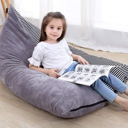 2025 New Children's Plush Toy Storage Bag Large Irregular Canvas Storage Bag Clothing Storage Bag Children's Bean Bag