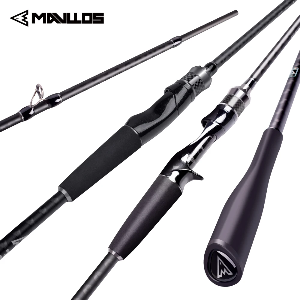 mavllos cavalry vara de pesca com ponta rapida do meio bass lure pesca de carpa de agua salgada rod de fundicao de fiacao 515g 728g 198m 01