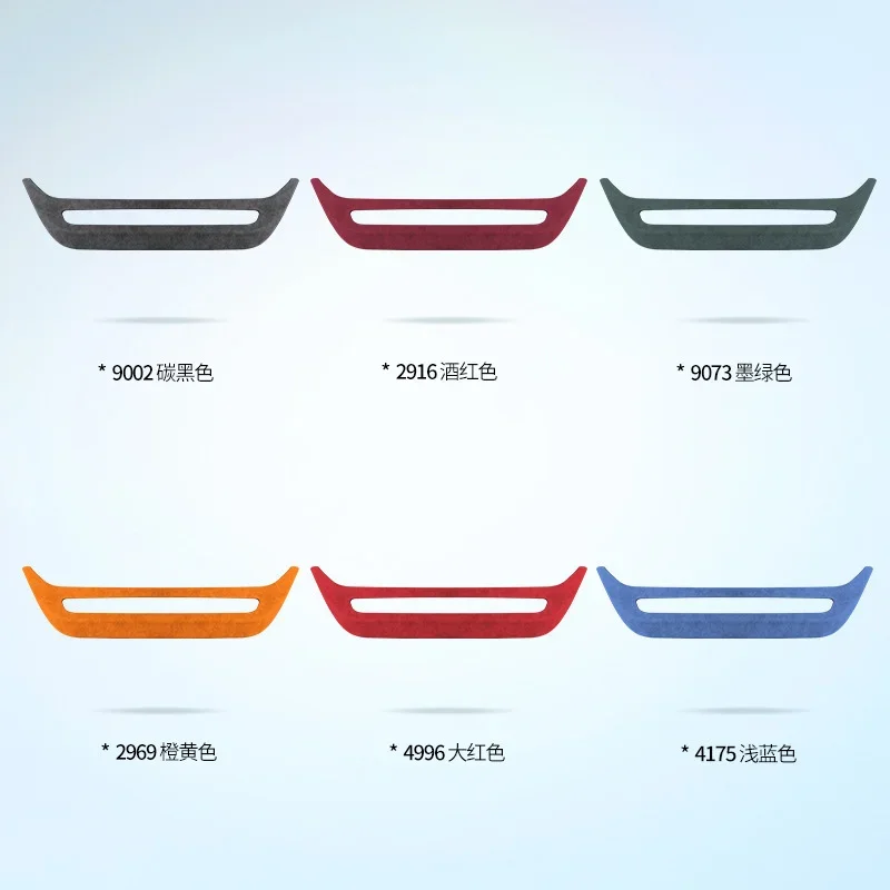 For BMW X3 G01 2022 2023 2024 Alcantara Suede Wrap Car Interior Center Console Volume Button CD Panel Cover Trims Accessories