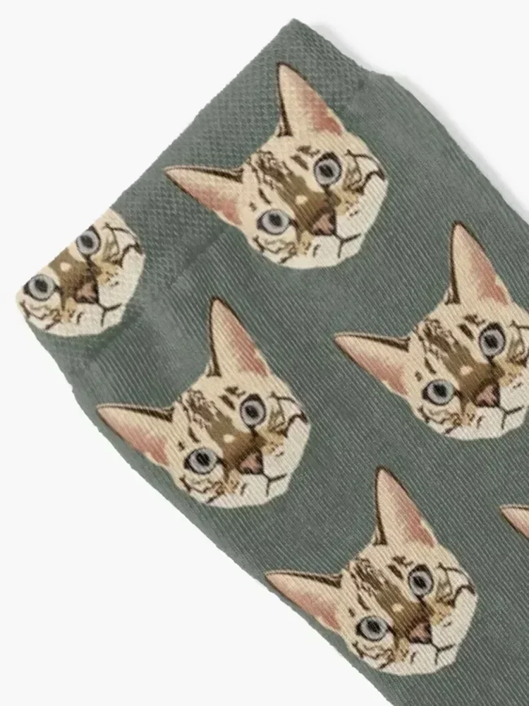 Adorable Bengal Cat Socks new in's halloween hockey Running Socks For Women Men's