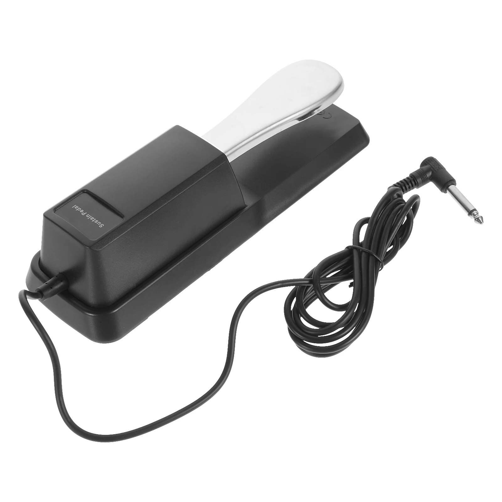

Classic Alloy Sustain Pedal For Electronic Keyboard Piano Damper Pedal Half-Pedal Function Rustproof Smooth Sound Professional