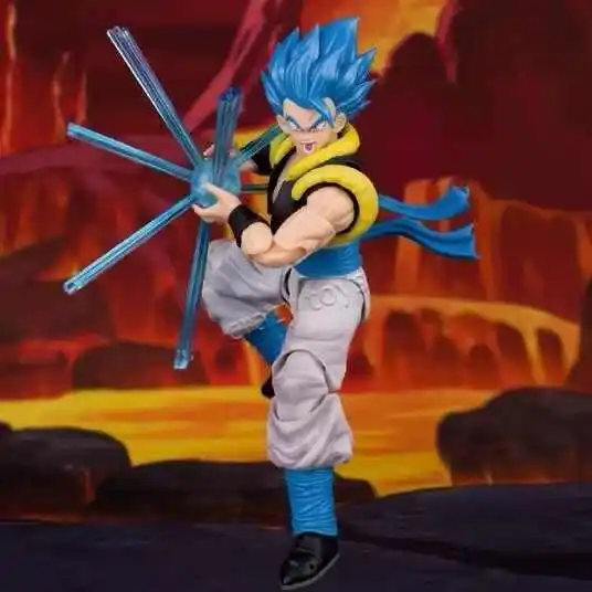 

Фигурка Demoniacal Fit Gogeta Dragon Ball Z Super Saiyan Blue Hero Waltz Gogeta The Supreme Dance, аниме-фигурка, игрушка, подарок