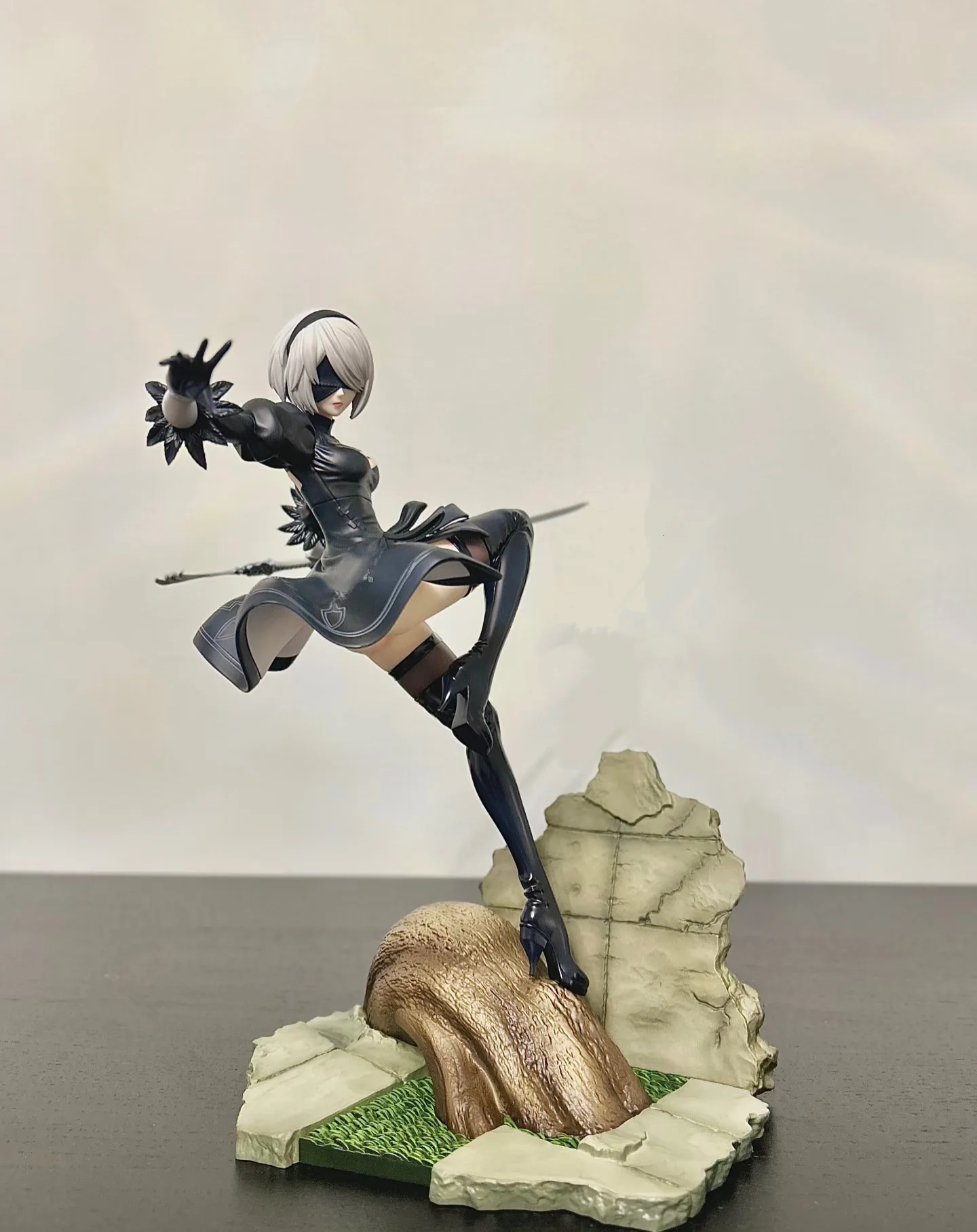 نموذج صندوق ميكانيكي مكتبي عالي الجودة بتصميم أنمي، مجسم قابل للتجميع، يوركا تيوب يدوي الصنع من الدرجة الثانية، ديكور مكتبي #1