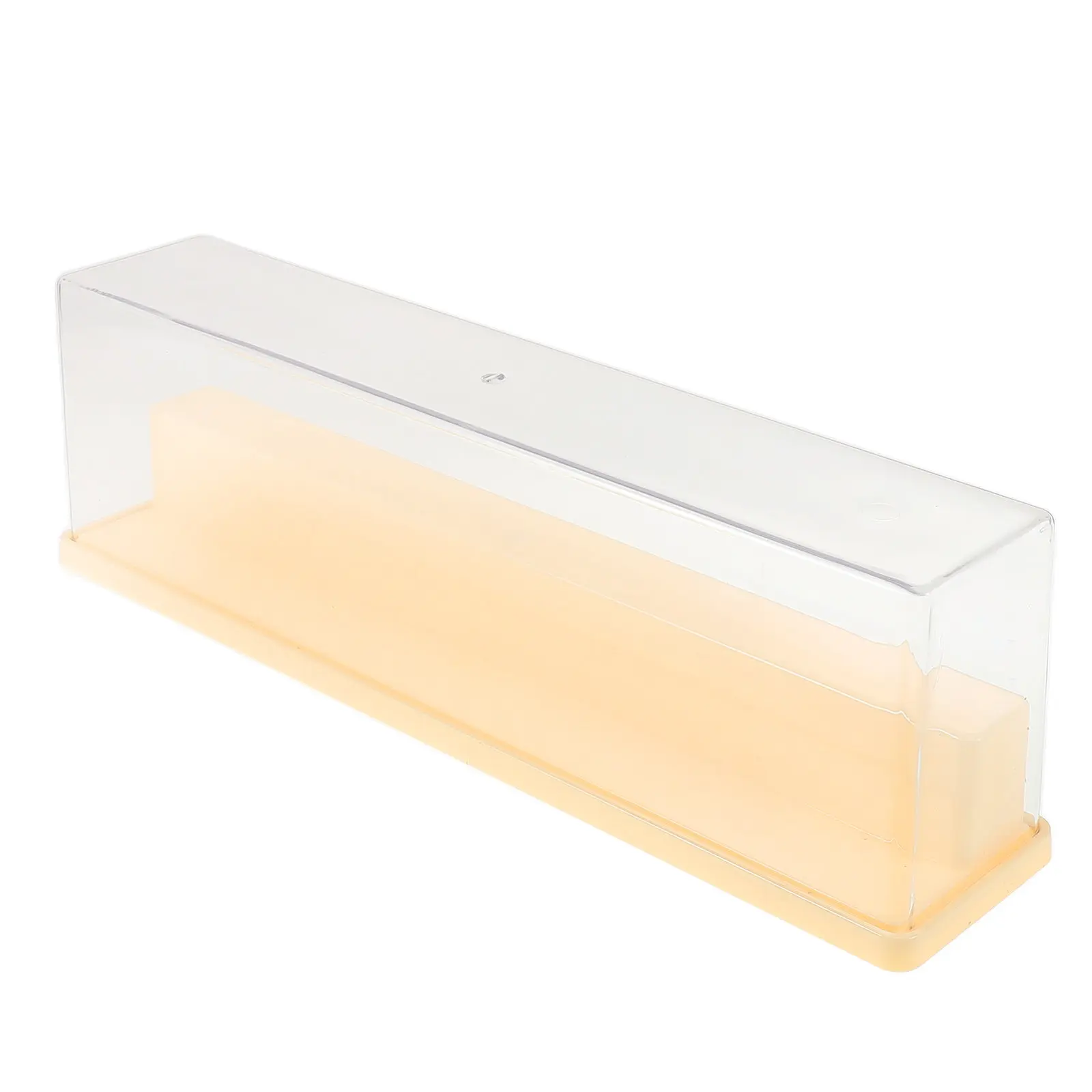 Clear Desktop Display Case for Collectibles – Dustproof Acrylic Organizer Shelf for Office, Bedroom & Living Room