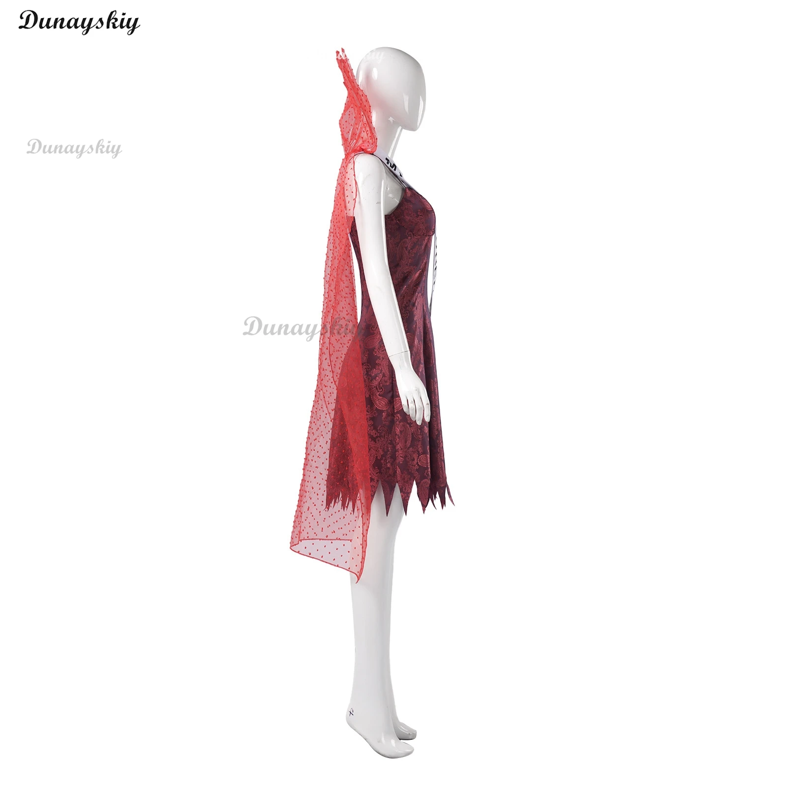 미스 아르헨티나 코스프레 판타지 미스 뷰티 원피스 영화 주스 코스튬 변장, 성인 여성 역할극 판타지아 의상, 할로윈