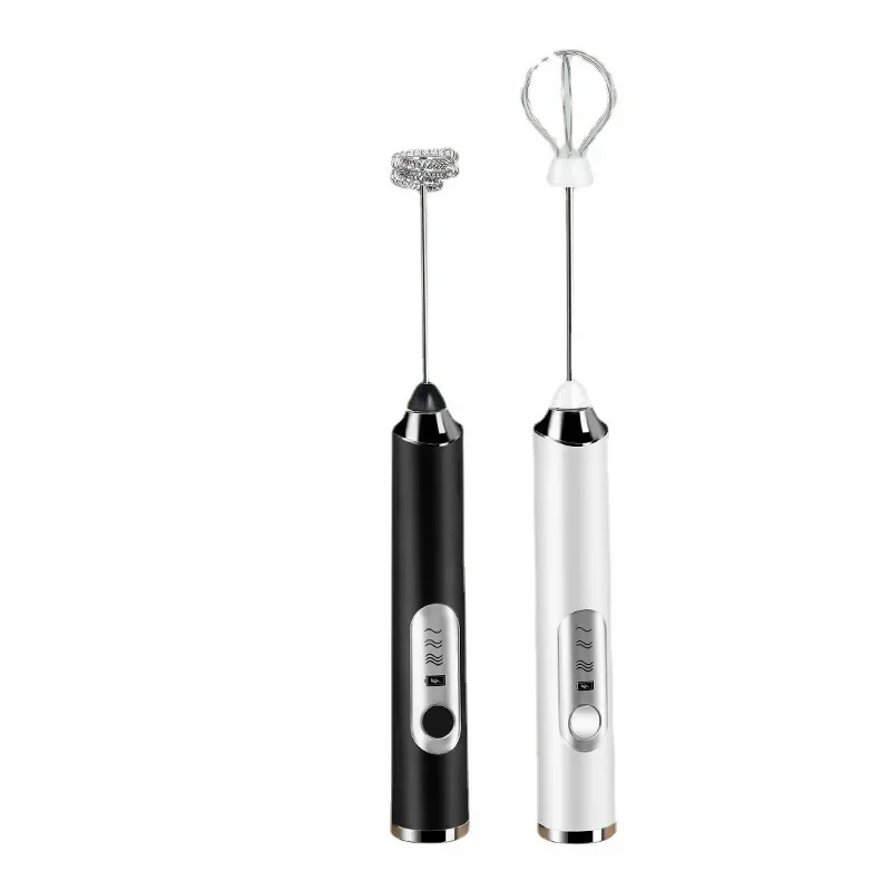 Electric Milk Frothers Handheld Wireless Blender USB Mini Coffee Maker Whisk Mixer Cappuccino Cream Egg Beater Food Blender