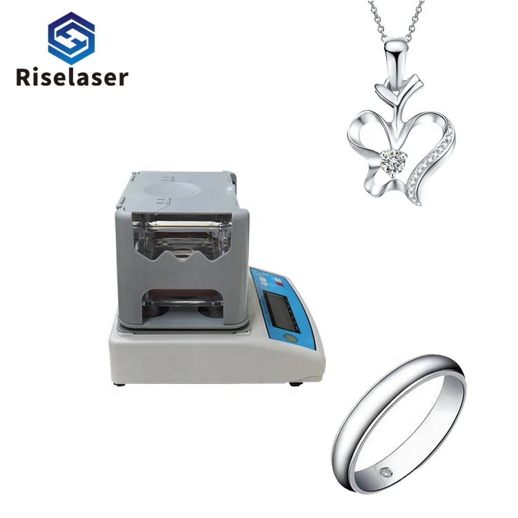 Portable Manual Precious Metal Analyzer Gold Silver Purity Karat Tester Gold Density Testing Machine