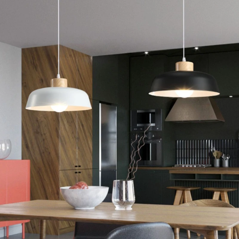 

GEW Nordic E27 Chandelier Pendant Lights Restaurant Kitchen Home Decor Hanging Lamp Creative Indoor Lamps Ac110v 220v