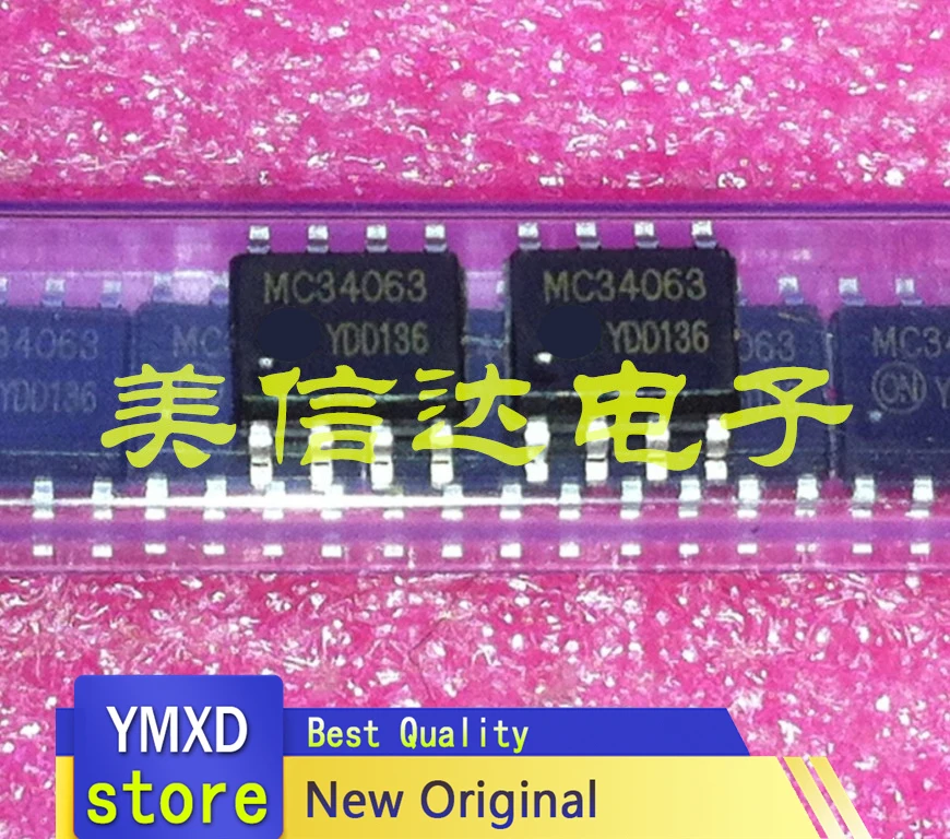 10 шт./лот Шэньчжэнь универсальный с одним MC34063 34063 новый источник питания постоянного тока IC 0,8 A SOP для восьми плиток в наличии