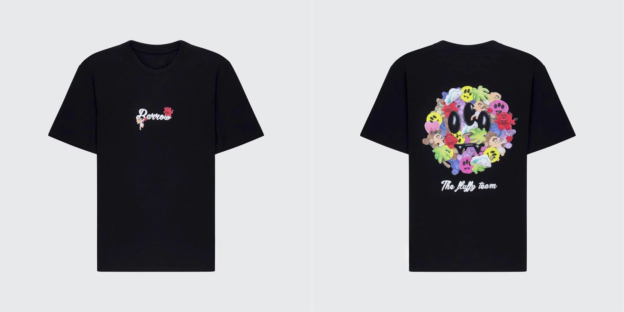 BARROW JERSEY T-SHIRT - BARROW JAPAN [Japanese Formula] High-end Luxury Is for Both Men and Women Top Y2k redtube