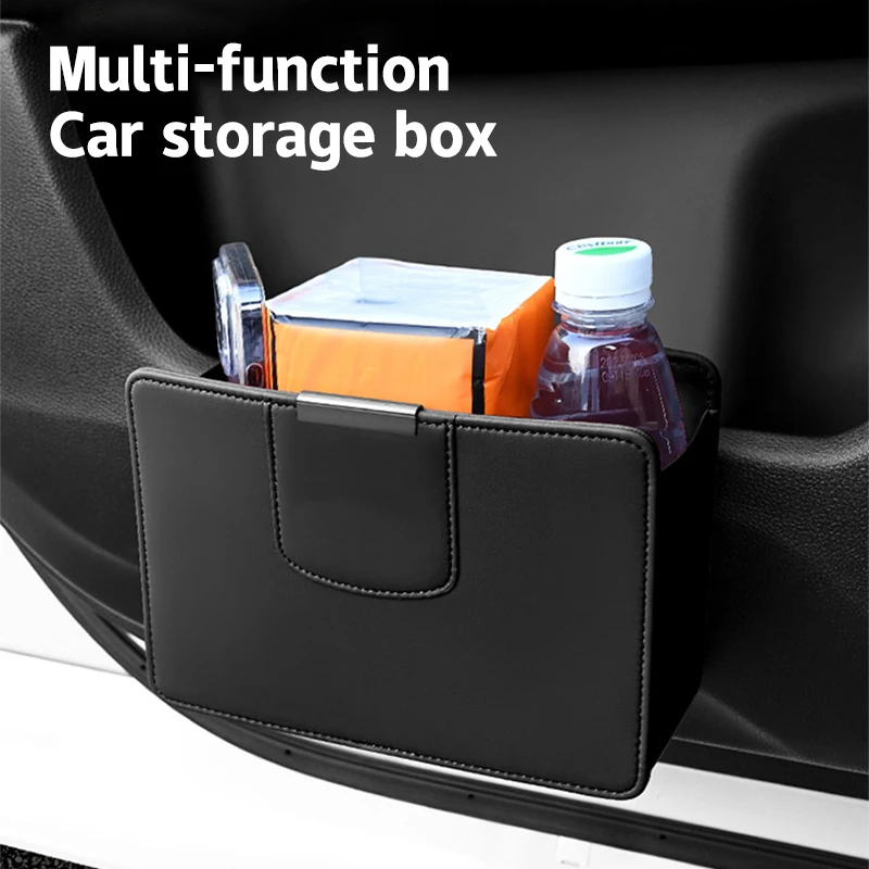 Car Rear Seat Organizer Auto Seat Back Door Storage Box Space-Saving Vehicle Storage Tool For SUVs Trucks RVs And Other Types Of