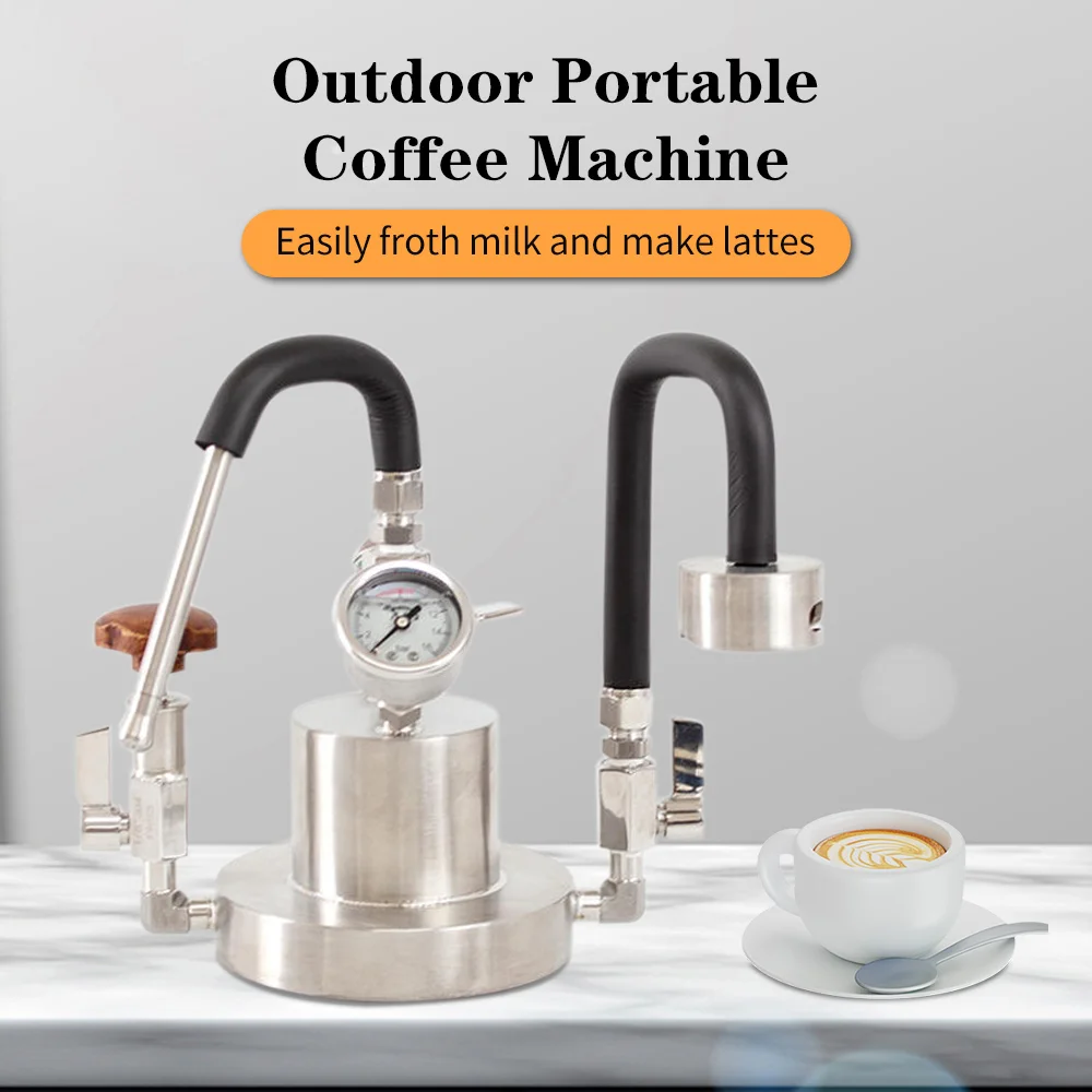 Outdoor Travel Camping Portable Personal Handheld Espresso Machine Coffee Maker For Travel Outdoor Home