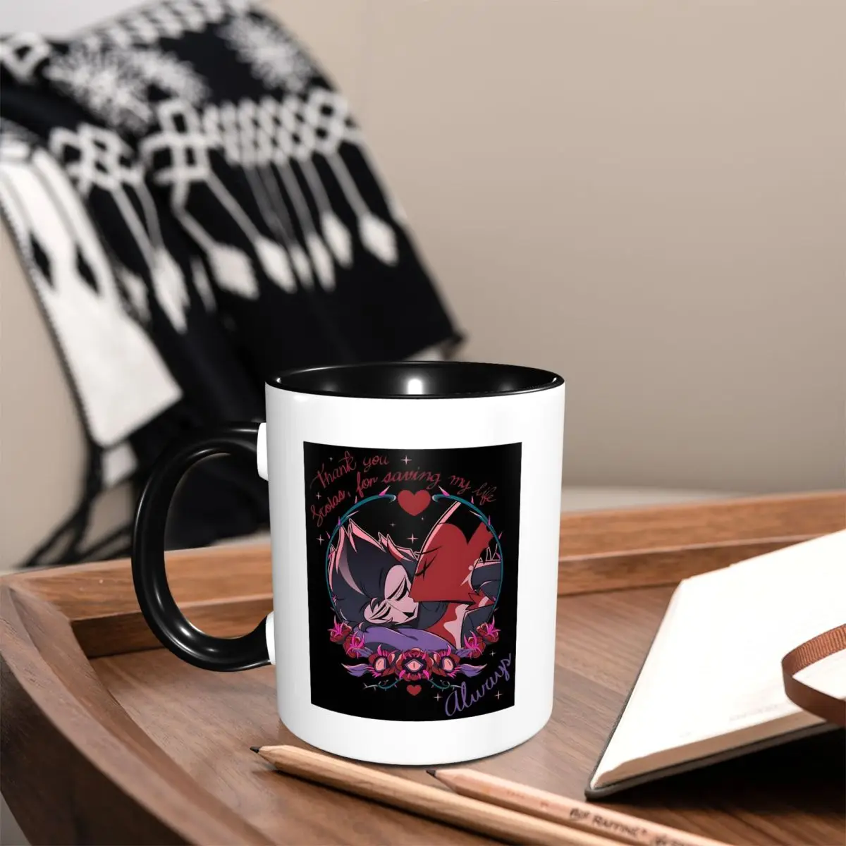Always Helluva Boss Mug Funny Ceramic Coffee Cups Tea Mugs Milk Cup Drinkware Gift for Woman Man