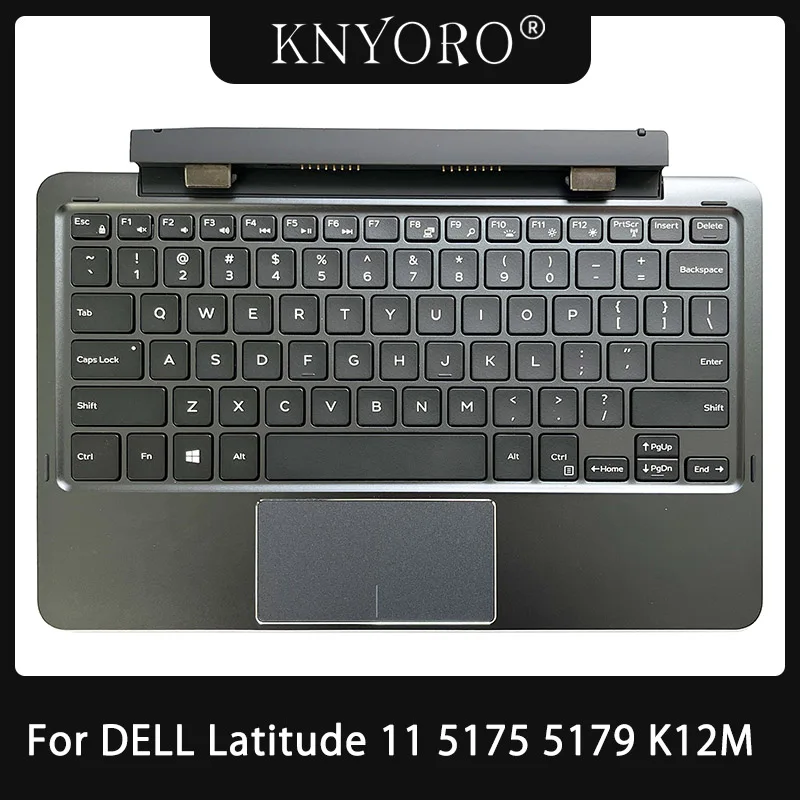 Imagem -01 - Teclado do Portátil Original para Dell Latitude 11 5175 5179 K12m Tablet Palmrest Bottom Base Peças de Reposição 0wf3mh Novo teclado do portatil original para dell latitude 11 5175 5179 k12m tablet palmrest bottom base pecas de reposicao 0wf3mh novo 01