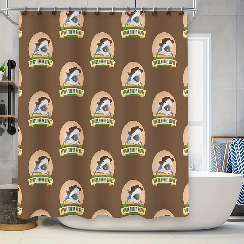 

Vintage Floral Shower Curtain Waterproof Bathroom Decor Farmhouse Rustic Pattern Fabric Liner Set Home Textile Accessories