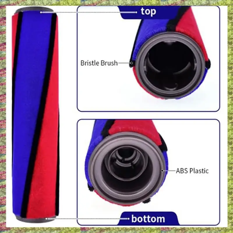 Набор плюшевых полосок ABKB с мягкой роликовой щеткой для пылесосов Dyson V6 V7 V8 V10 V11