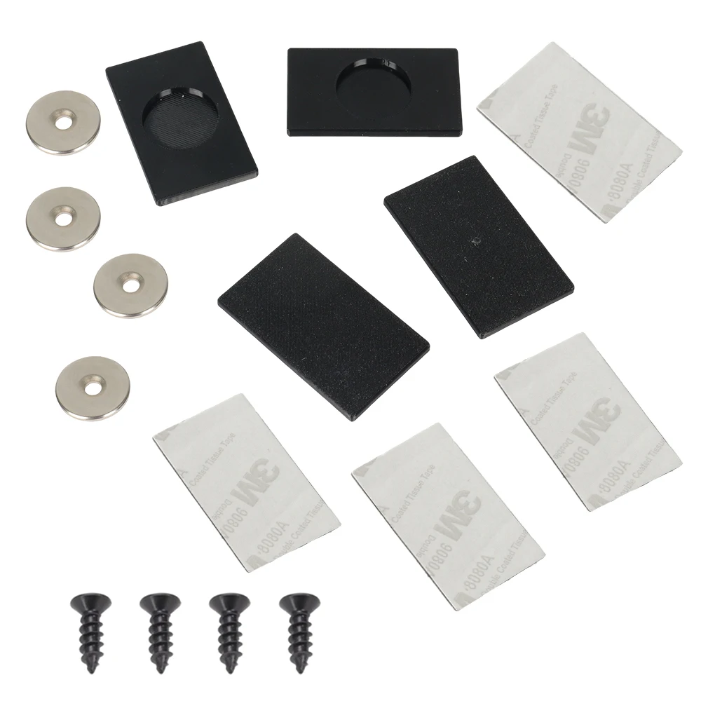 4 قطعة حامل لوحة أرقام مغناطيسي قوي إطار لوحة ترخيص عالمي لسيارة قافلة مقطورة دراجة نارية