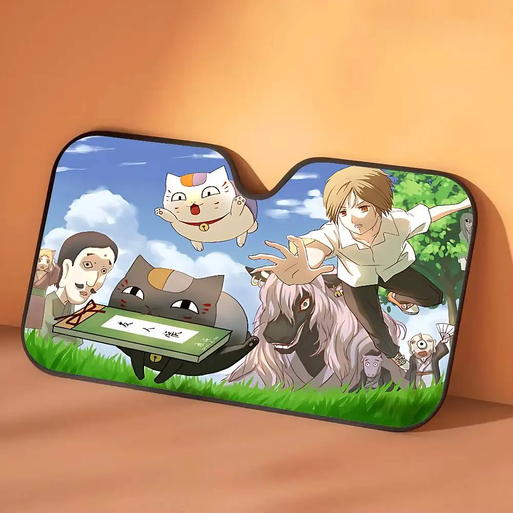 B-Natsume'sI كتاب R-Friends سيارة ظلة سيارة الشمس قناع الشمس العالمي الزجاج الأمامي للطي الشمس قناع