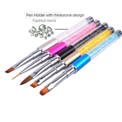 

20pcs Nail Brush Nail Art Manicure Brushes Set Line Flower Pencel Dotting Painting Design Acrylic Nail Brush For Gel Polish