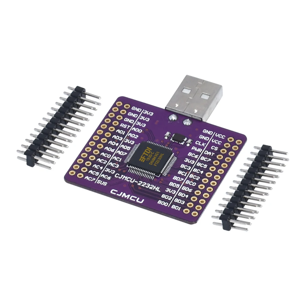 RS232 Modülü FT2232HL USB'den UART Modülüne Çift Kanallı CJMCU-2232 FT2232HL USB DÖNÜŞ UART FIFO SPI I2C JTAG