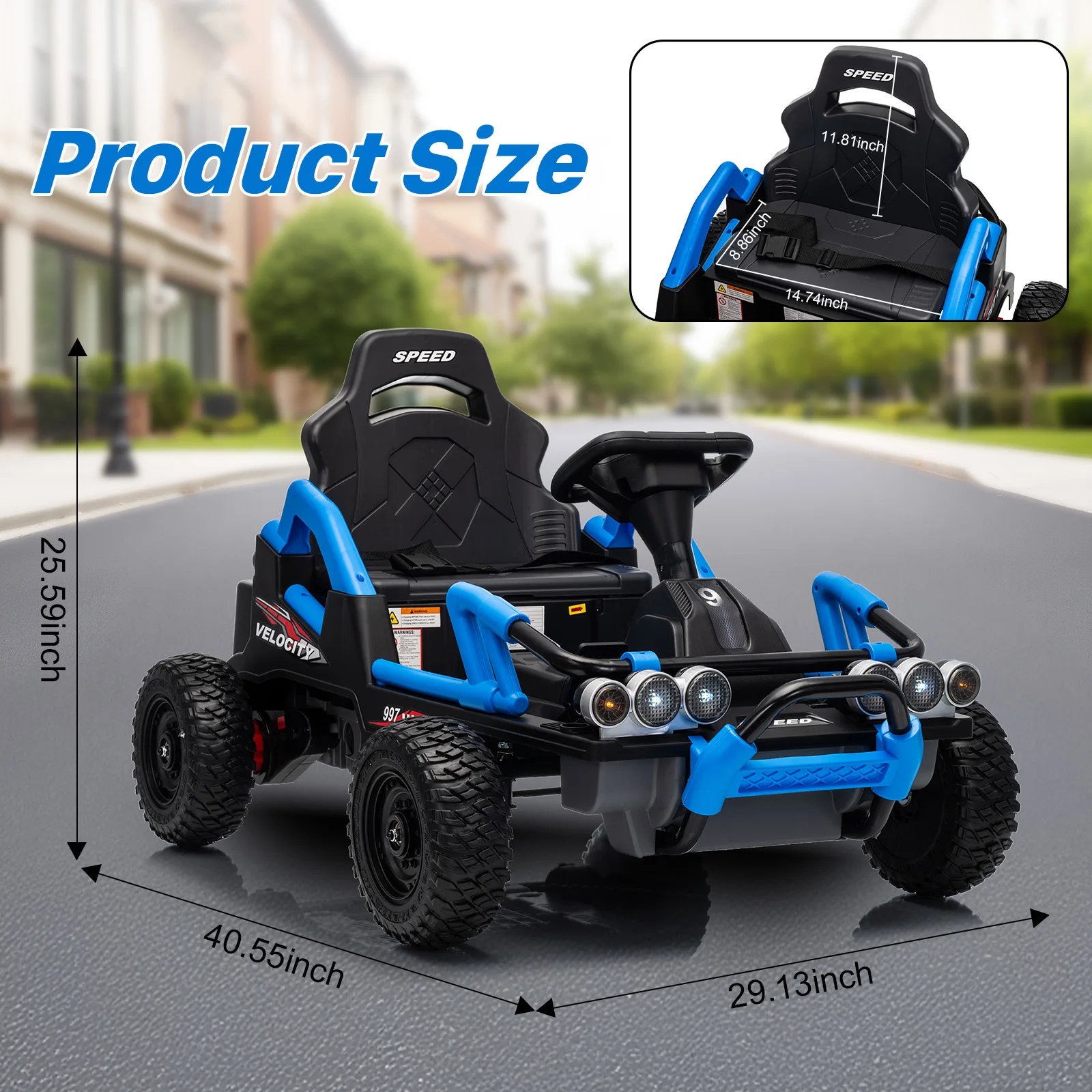 Samochód elektryczny 24V dla starszych dzieci, pojazdy elektryczne dla dzieci w wieku 3-12 lat, prezenty świąteczne dla dzieci, samochód elektryczny zasilany akumulatorem