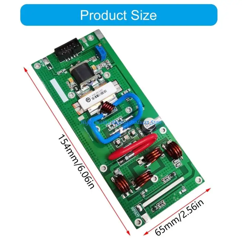U2JE 300W RF-versterkers Cirintplaat 80-109MHz Frequentiebereiken 26-27V 16-18A Zeer vermogensmodule