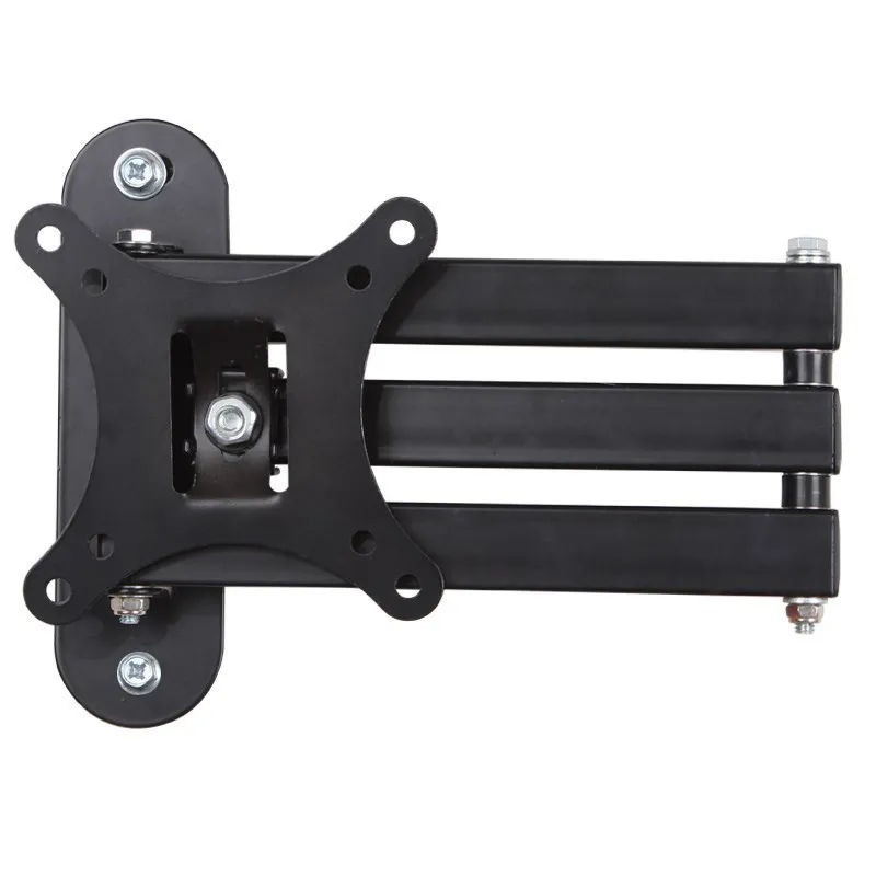 Soporte Vesa retráctil de 10-27 pulgadas, soporte de pared para TV, soporte giratorio para Monitor, soporte LED LCD, soporte para Plasma, brazo plegable para PC DYL1