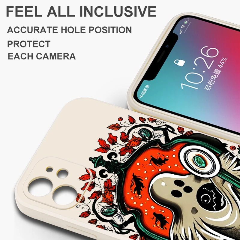 Halloween Pumpkin Skull Phone Case For OPPO Reno 9 8 7 Pro Lite 8T 8Z 7Z 5G OPPO FIND X6 X5 X3 Pro Lite Neo Funda