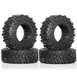 1.9 RC Rubber Tires OD 98mm for 1:10 Rock Crawler Car Axial SCX10 SCX10 III AXI03007 D90 TF2 MST Tamiya RR10 4PC