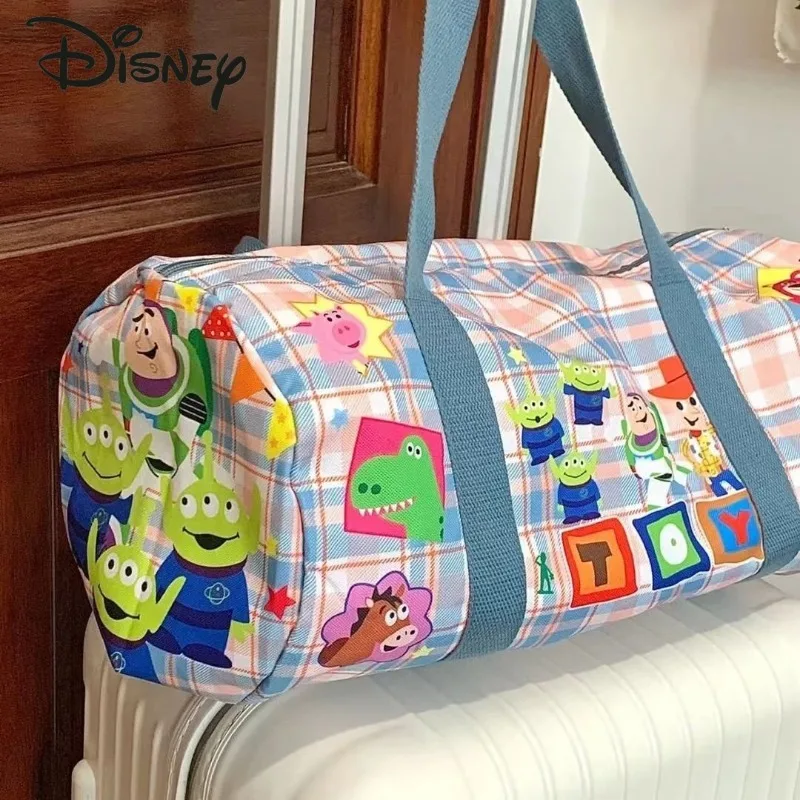 Disney New Toy Story High Quality Fitness Bag Cartoon Fashion Portable Storage Bag Multifunctional Short Distance Travel Bag