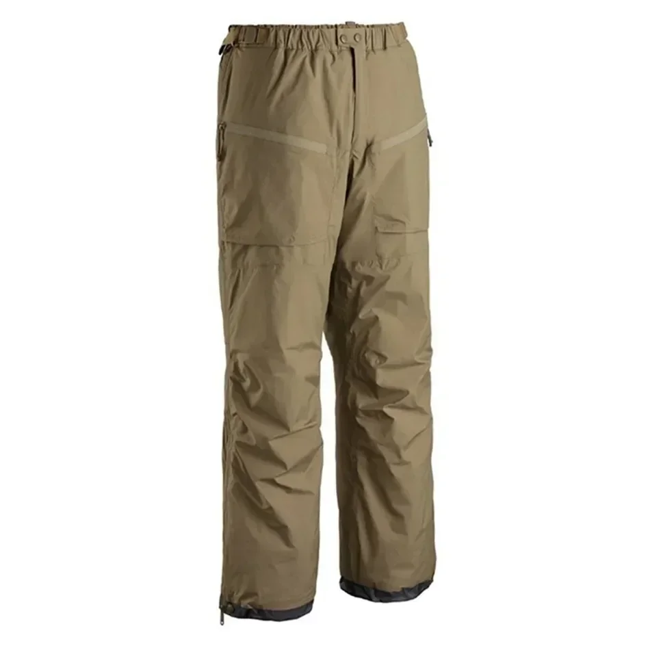 

Winter Thicken Warm Tactical Cargo Pants Mens Outdoor Waterproof Windproof All Fully Leg Open with Zip Camouflage Trousers Male