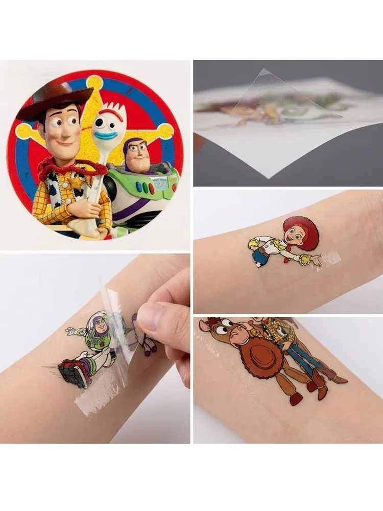 HEISSER Verkauf 20 Stück/Set Toy Story Temporäre Körperkunst-Aufkleber Niedliche Cartoon-Cosplay-Party-DIY-Spielzeuge Geburtstagsgeschenke Auf Lager
