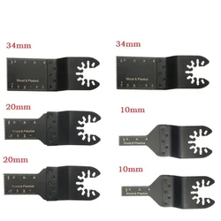 1/6pcs Circular Saw Blade Oscillating Tool For Renovator Power Cutting 10/20/34mm For Wood Plastic And Metal Cutting Blades
