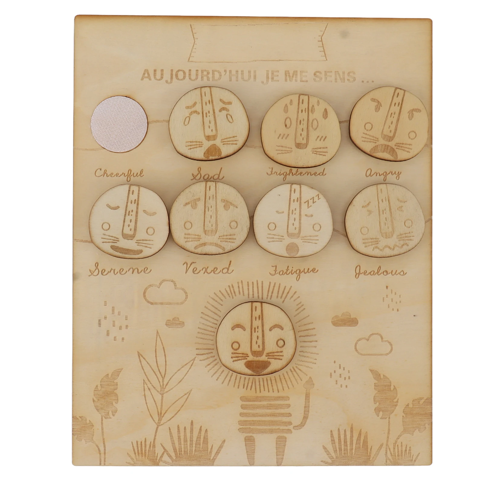 

Таблица чувства, деревянная таблица ежедневного настроения, сделай сам, декоративная образовательная ручная работа для терапии