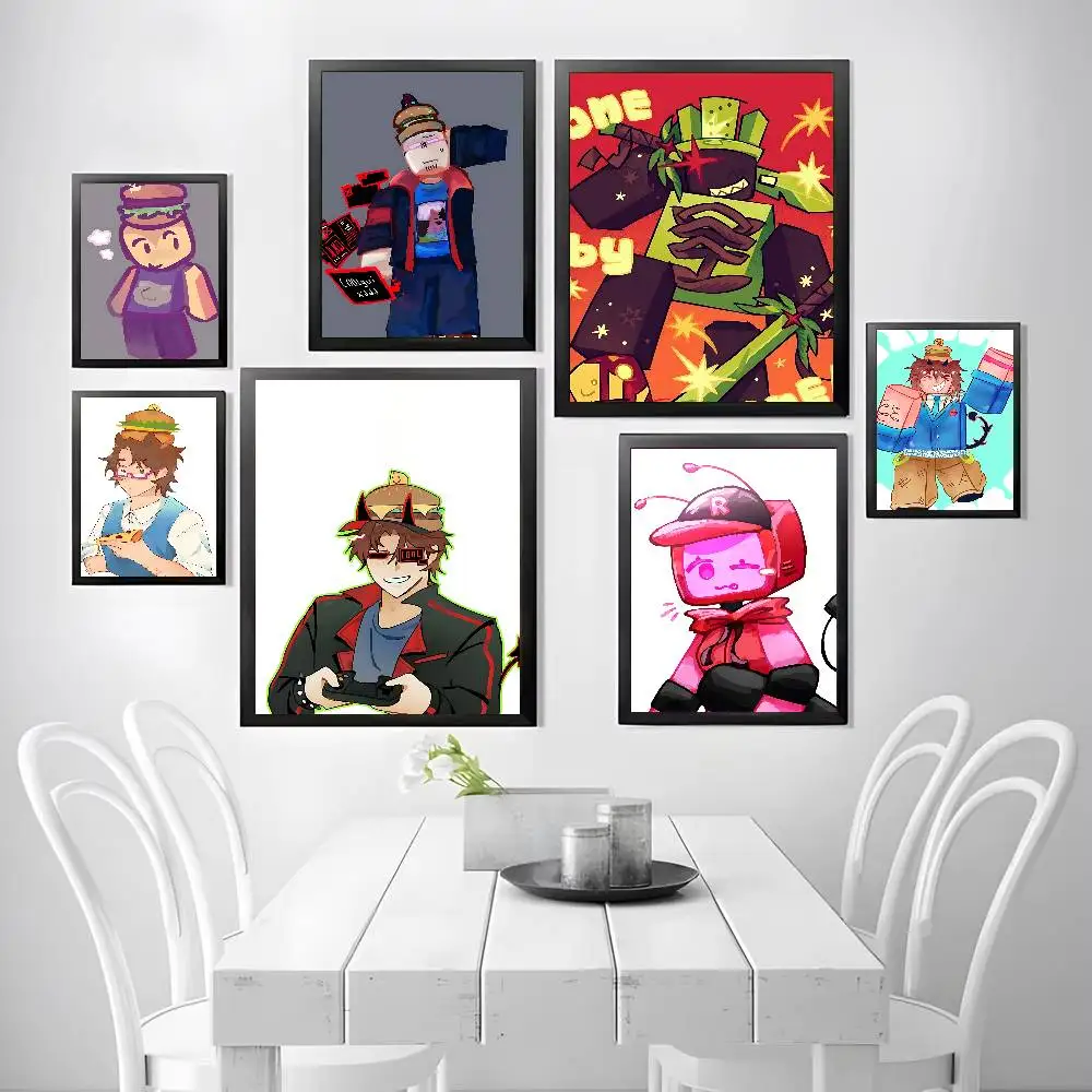 Game 007n7 Poster Prints For Bedroom Living Room Canvas Painting Wall Art Home Decor