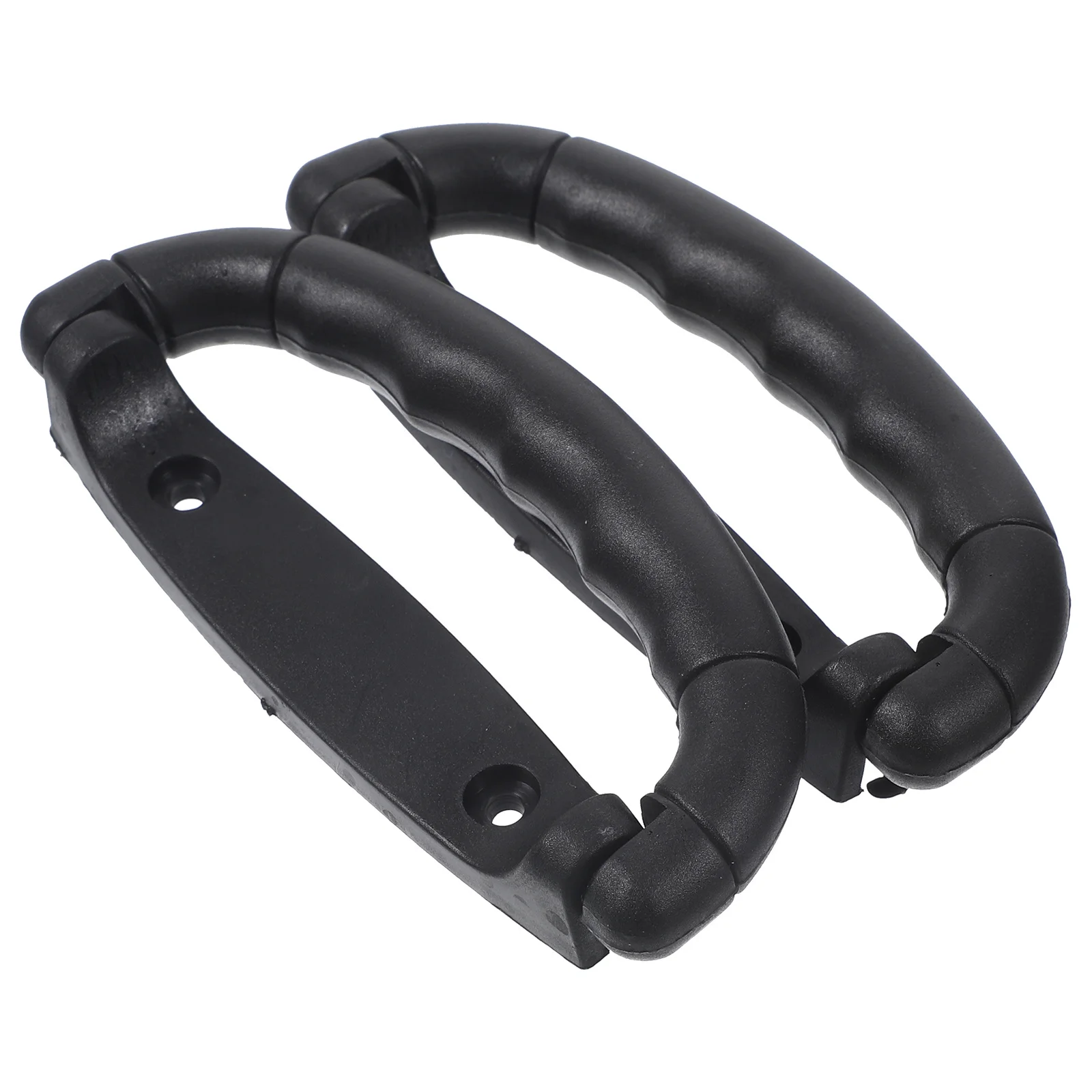 3pcs Black Profssional Panel Case Plastic Non-Slip Plastic Handle Case Handle