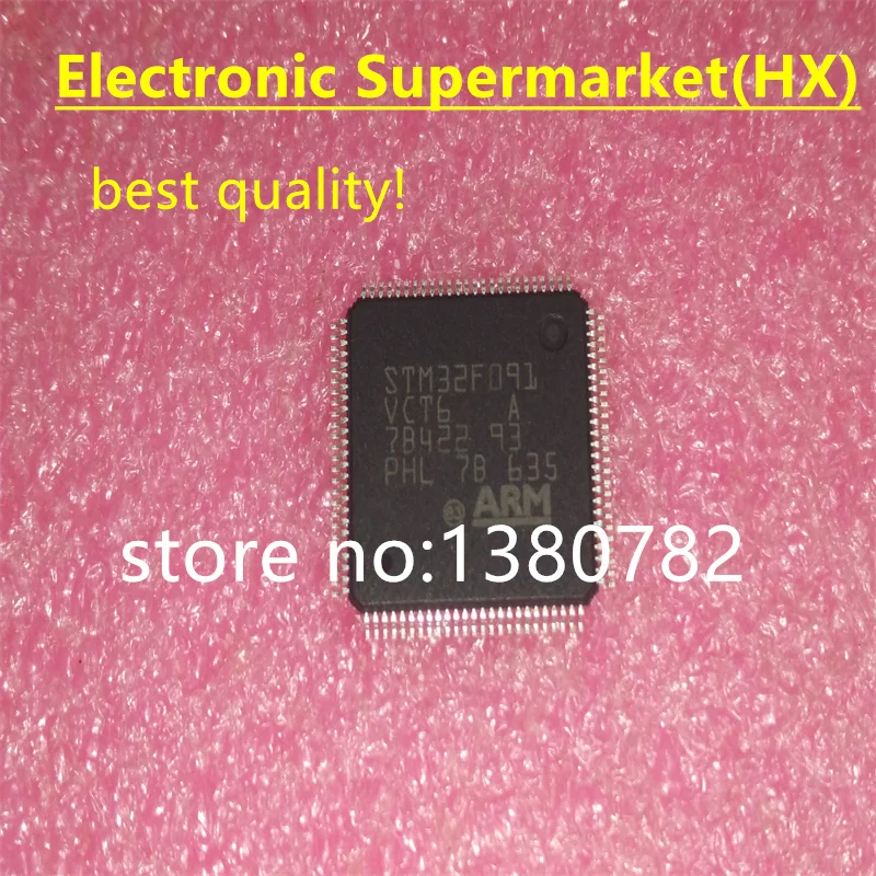 

Free Shipping 10pcs/lots STM32F091VCT6 STM32F091 LQFP-100 New original IC