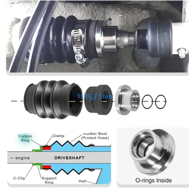 

37JE Corrosion Resistant Seal Repair Set for Drive Line in Harsh Marine Environments