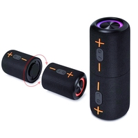 Cyboris 2 in 1 Separable Speakers for Smart Phone 360 Stereo Surround Wireless Bluetooth Music Box Outdoor Waterproof Subwoofer