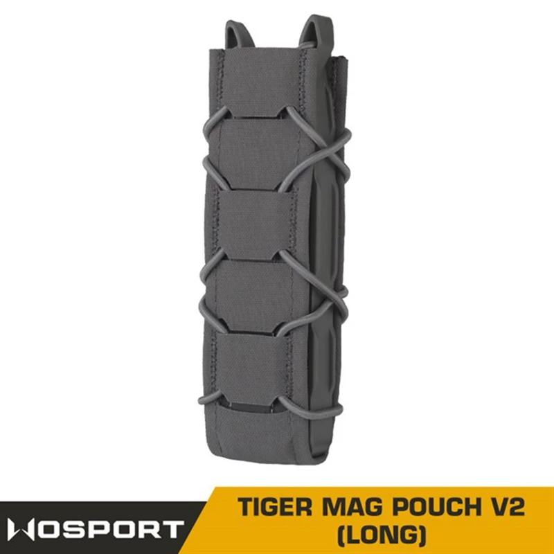 

Тактический расширенный пистолет, журнал, карманный пистолет-пулемет, длинный одиночный магнит, MOLLE, охотничий аксессуар