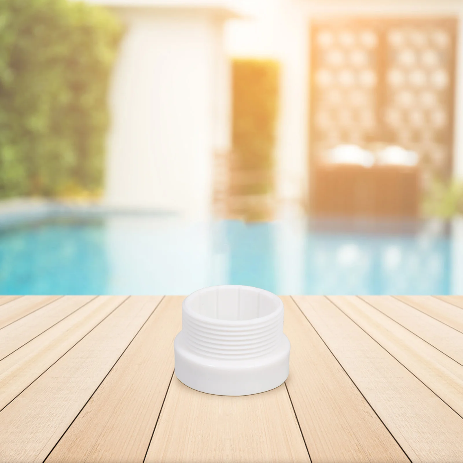 

Pool Umbrella Stabilizer Adapter Sleeve Reusable Lightweight For Outdoor Patio Swimming Pool Windproof Base Support