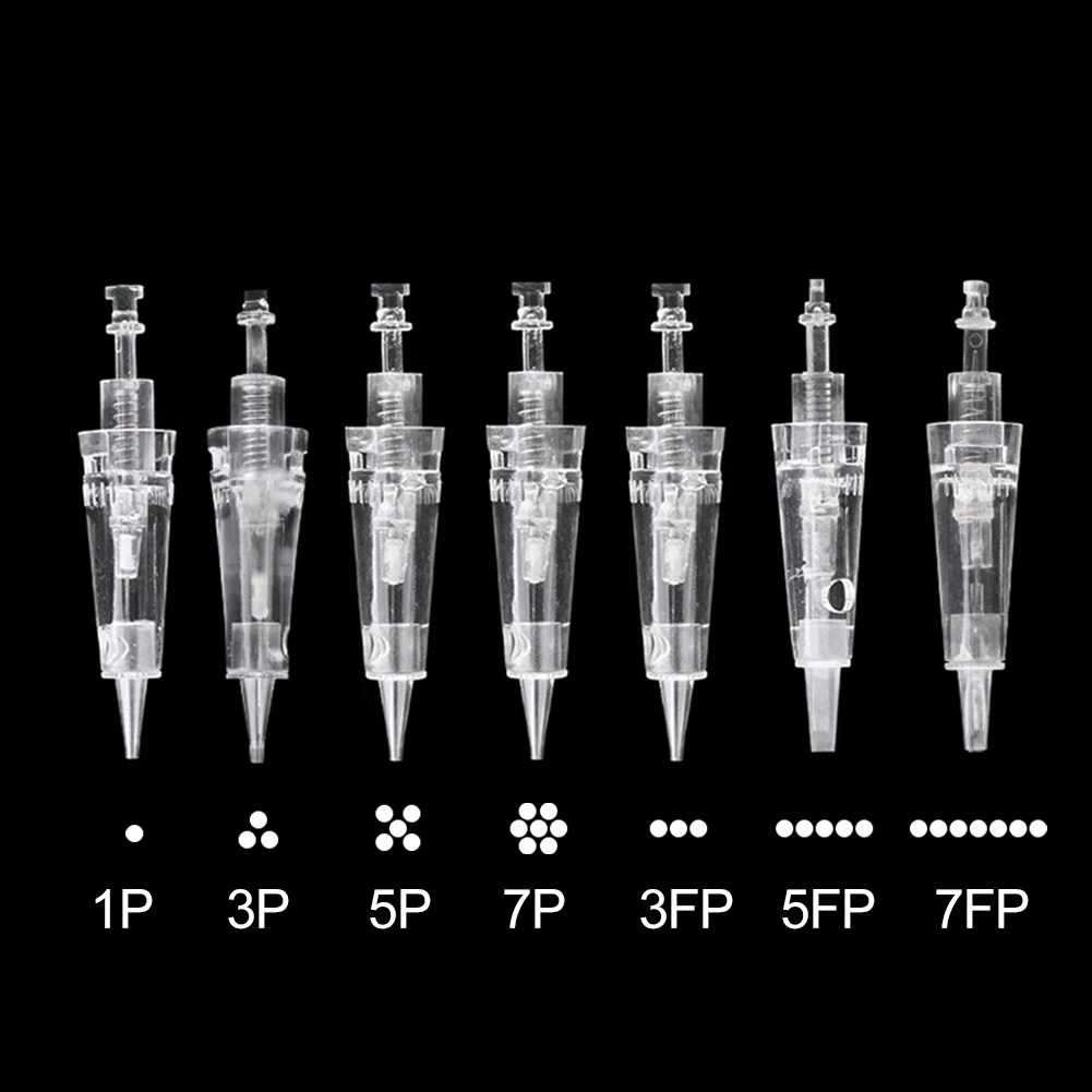 Bayonet Cartridge Needles for Microblading Permanent Tattoo Machine 1P 3P 3FP 5P 5FP 7P 7FP Disposable Tattoo Eyebrow Needles