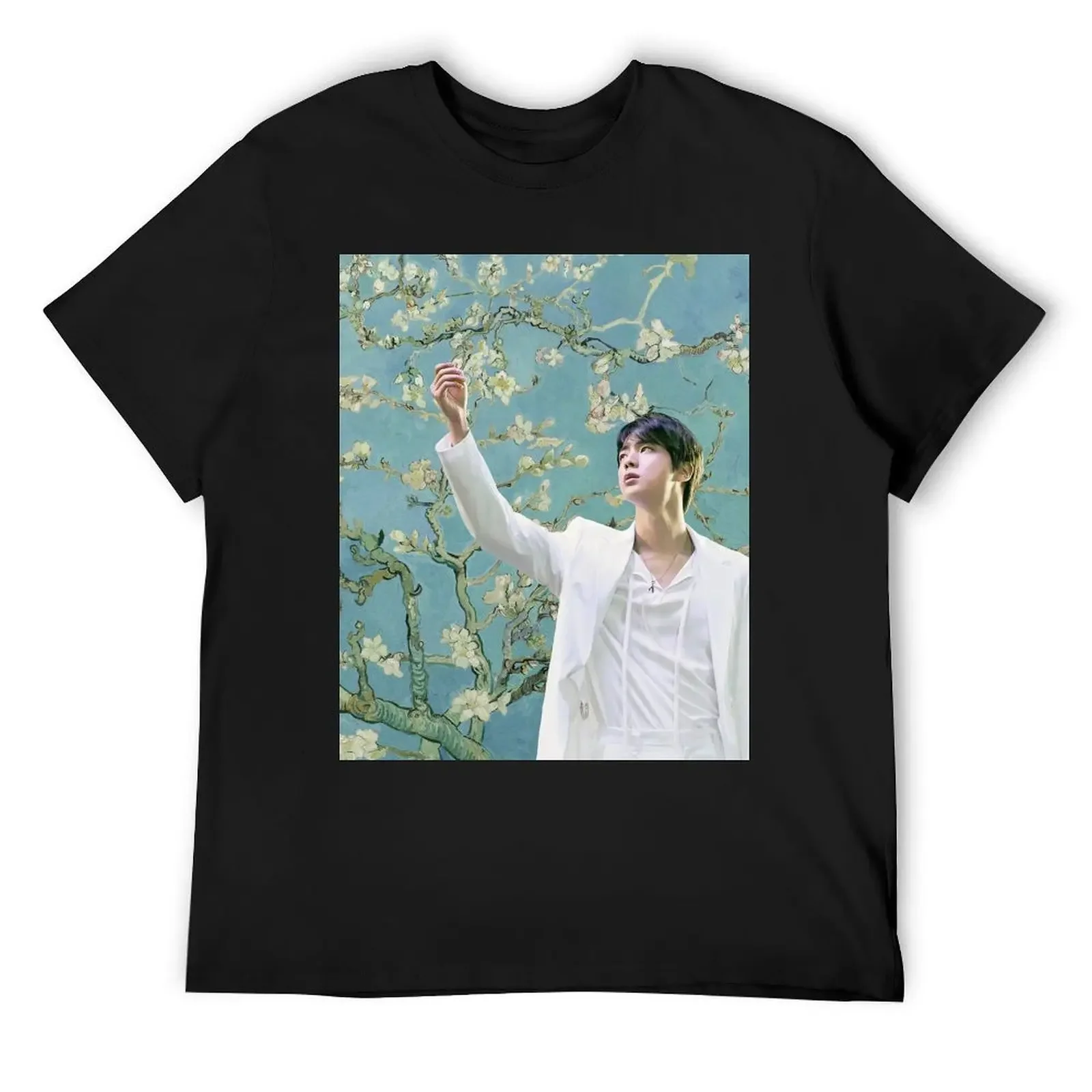 Jin with Almond Trees T-Shirt vintage sweat T-shirt men